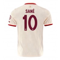 Maglia Calcio Bayern Munich Leroy Sane #10 Terza Divisa 2024-25 Manica Corta